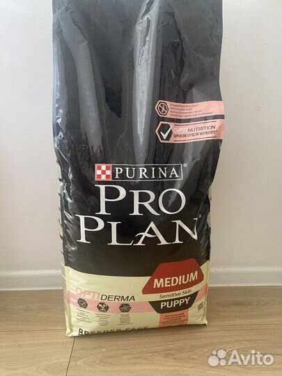 Корм для щенков проплан ProPlan с лососем