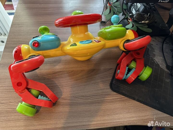 Игровой руль на прогуллчную коляску Vtech