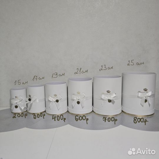 Шляпные коробки для цветов