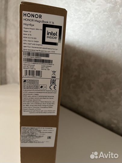 Honor magicbook x16