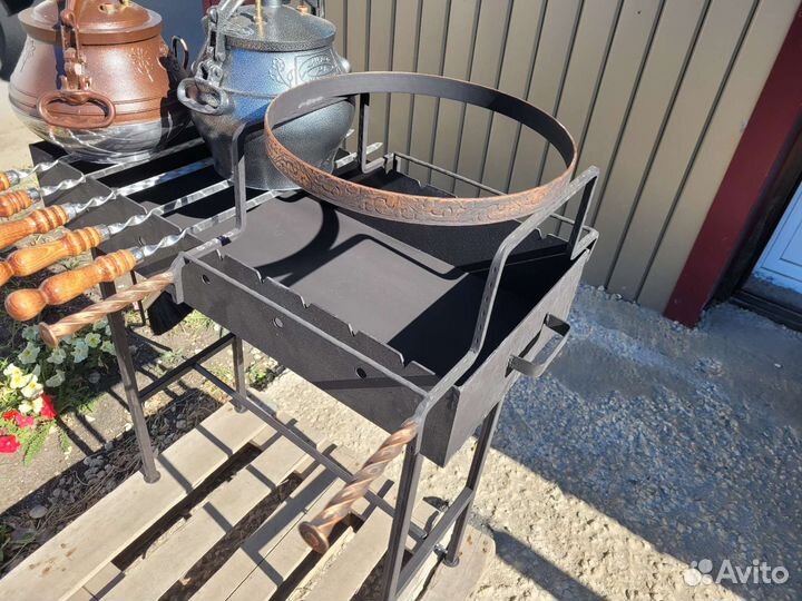 Подставка под казан на мангал