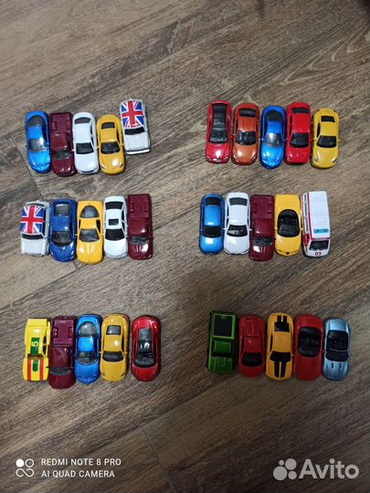 Машинки металлические модельки