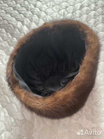 Шапка норковая женская