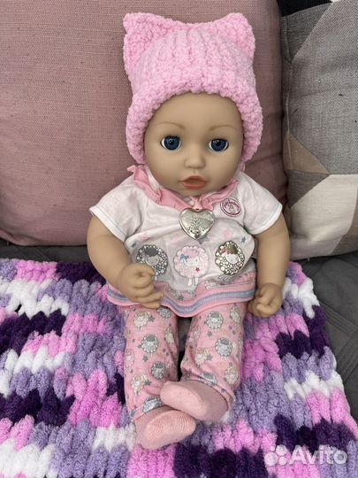 Кукла беби анабель с одеждой