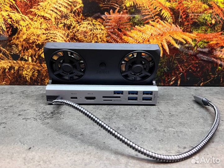 Док станция lenovo legion go, steam deck, asus