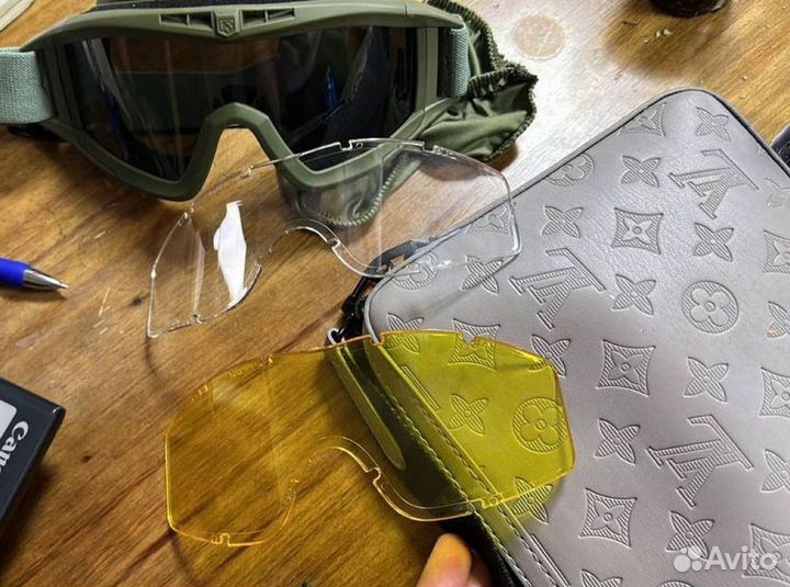 Тактические очки / 3 линзы / Доставка