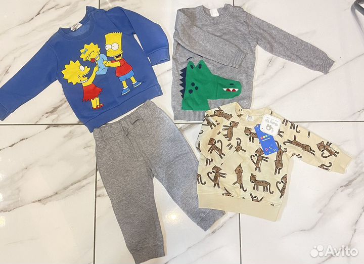 Детские вещи пакетом на мальчика