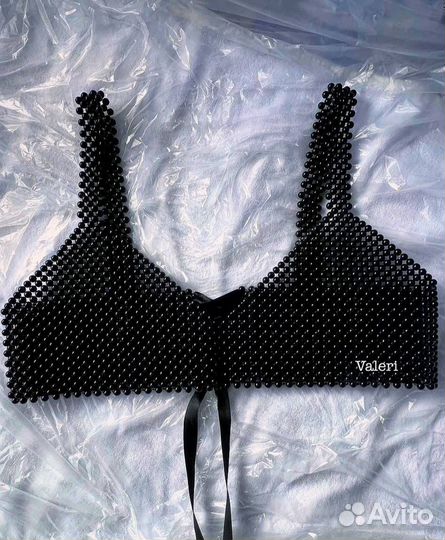 Топ из бусин