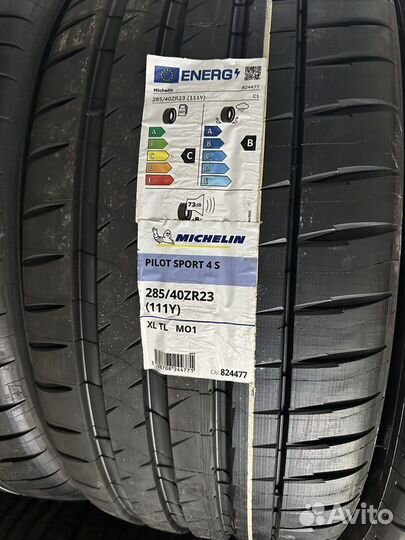 Michelin Pilot Sport 4 S 285/40 R23 111Y