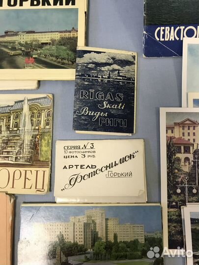 Наборы открыток СССР города 57-79гг