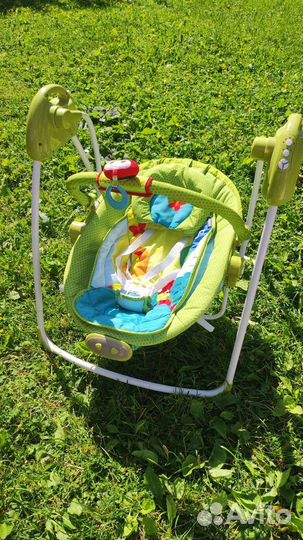 Детские качели шезлонг babygo