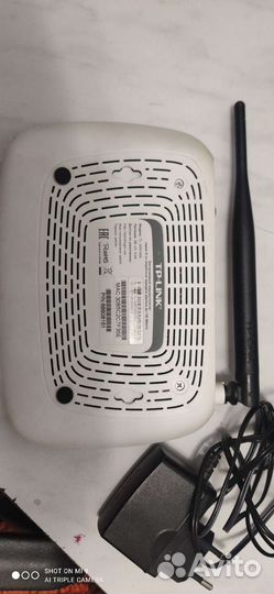 Модем adsl и роутер vi-fi TP link
