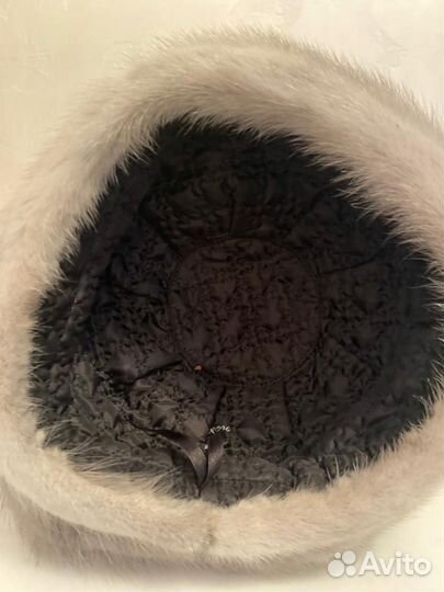 Шапка норковая женская