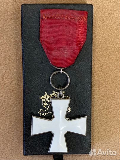 Крест орден льва 2 класса Финляндия