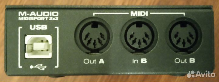 Midi интерфейс M-Audio Midisport 2x2