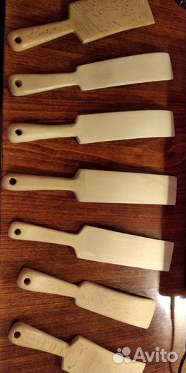 Кухонные деревянные лопатки