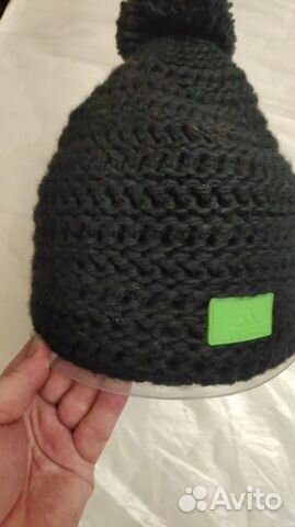 Шапка adidas теплая унисекс