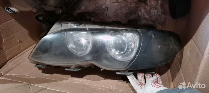 Фара левая bmw e46