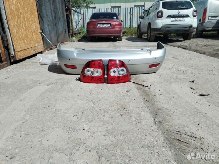 Бампер приора задний и фары