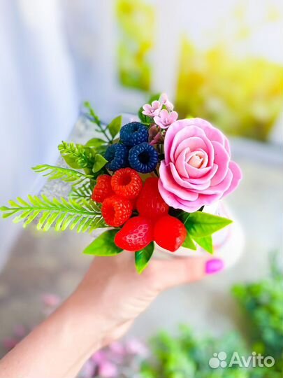 Букет из мыла