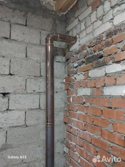 Печь буржуйка с дымоходом