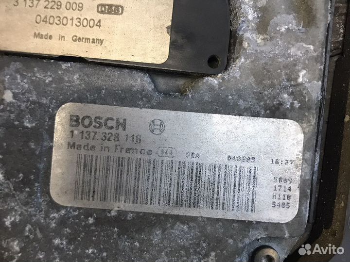 17427789824 Вентилятор радиатора в сборе BMW E60 E