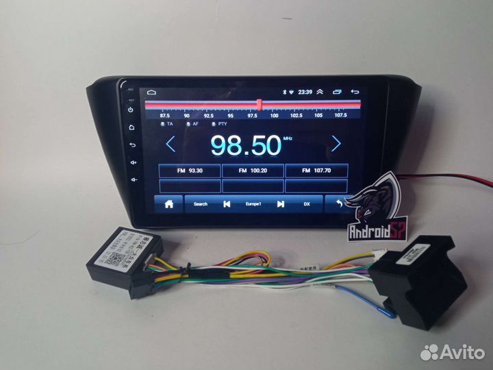 Магнитола skoda rapid 2gb 32gb 2014+