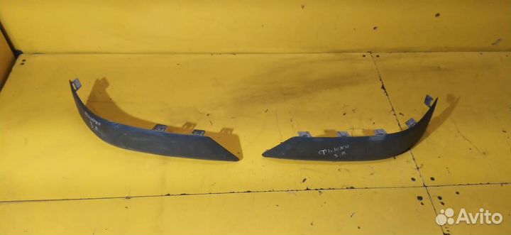 Молдинг заднего бампера Ford Fusion I рестайл 2005