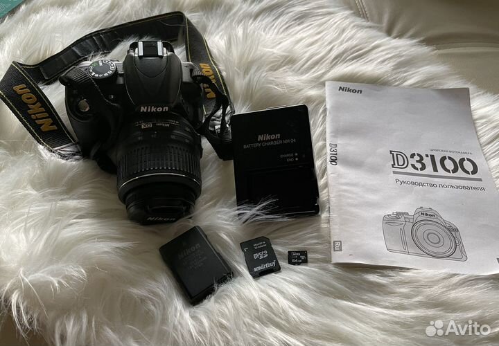 Зеркальный фотоаппарат Nikon D3100 kit 18-55mm