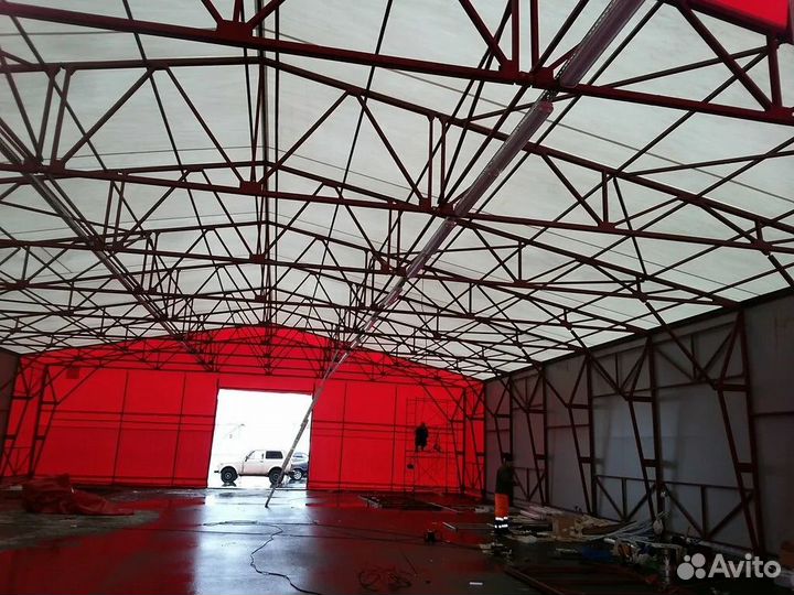 Строительство ангаров складов