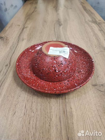 Керамическая посуда ручной работы покрытие Яшма