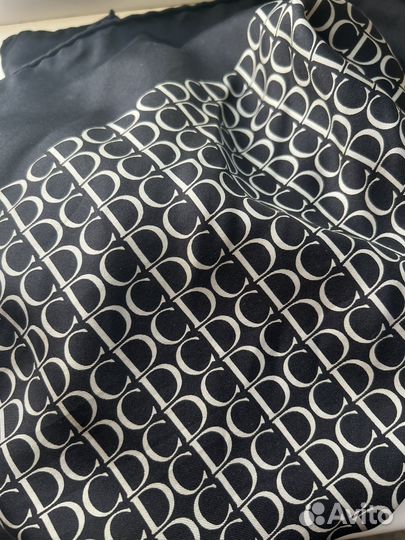 Платок Dior монограмма шелк винтаж