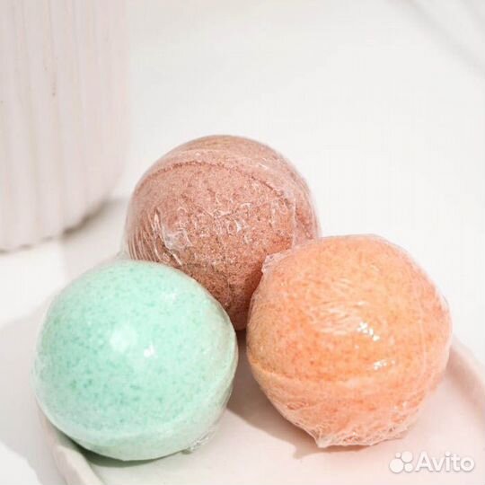 Шипящая бомбочка для ванн, 120г