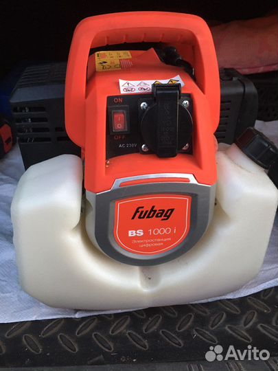 Бензогенератор fubag bs 1000 i