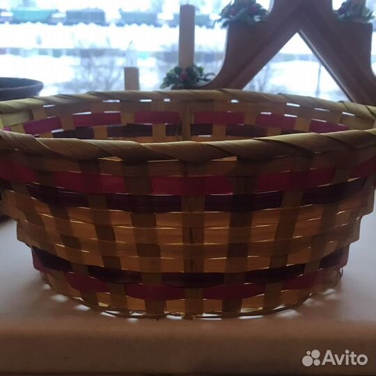 Корзины плетёные