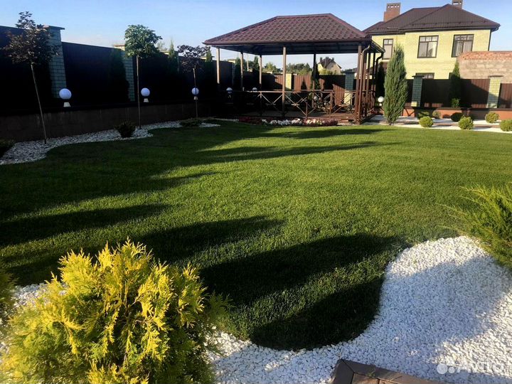 Газон под ключ и автополив