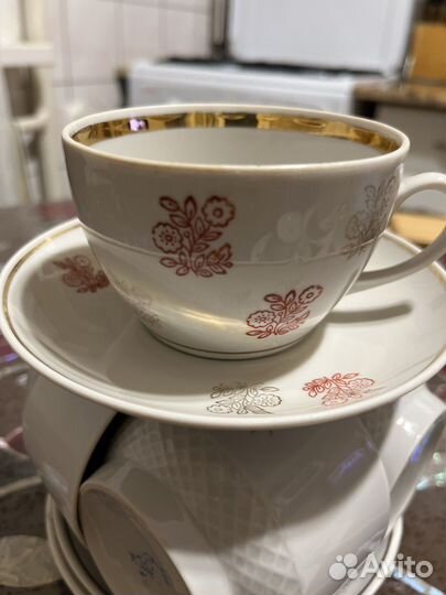 Чашки чайные лфз СССР, чайные пары