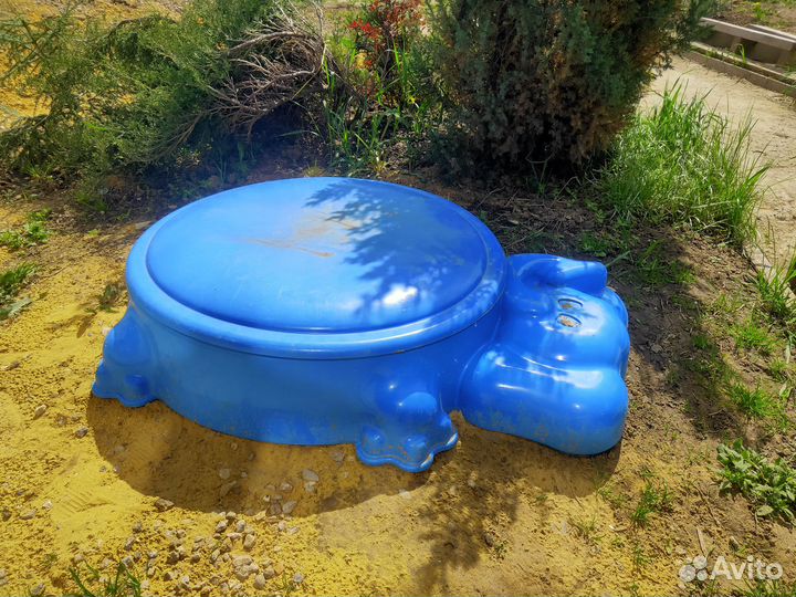 Игровой центр Детская песочница с крышкой