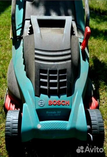 Газонокосилка электрическая bosch на запчасти