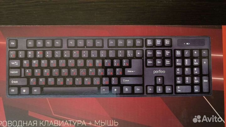 Продам новые беспроводная клавиатура и мышь