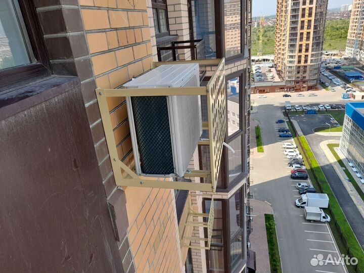 Монтаж кондиционеров, Закладка трасс, Альпинист