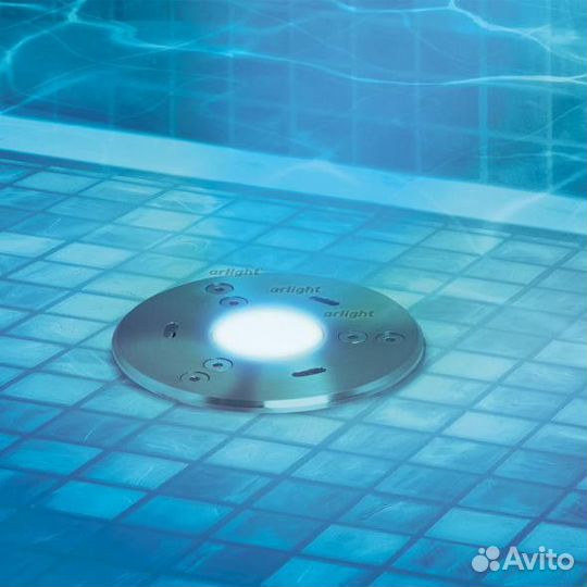 Светильник KT-aqua-color-R85-9W RGB (SL, 25 deg, 1