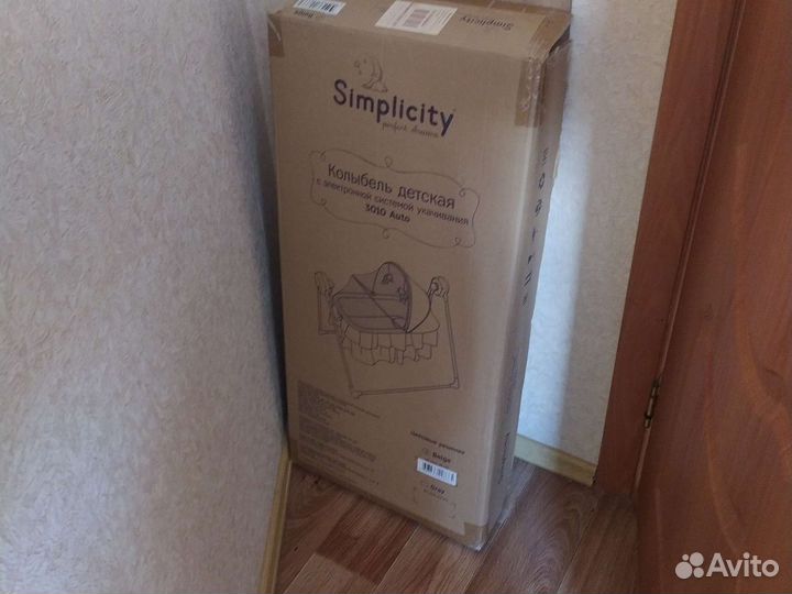 Колыбель simplicity с электронной