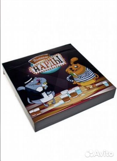 Игра настольная для взрослых «Пьяные нарды»