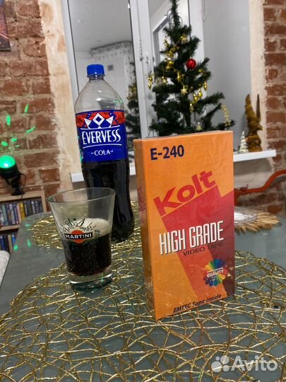 Видеокассета vhs E-240 kolt новая