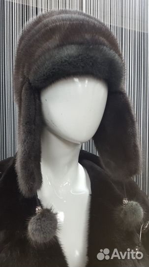 Шапка ушанка женская шн-70