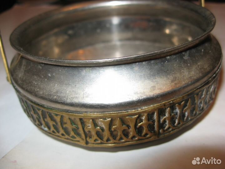 Ваза конфетница. Серебро. СССР