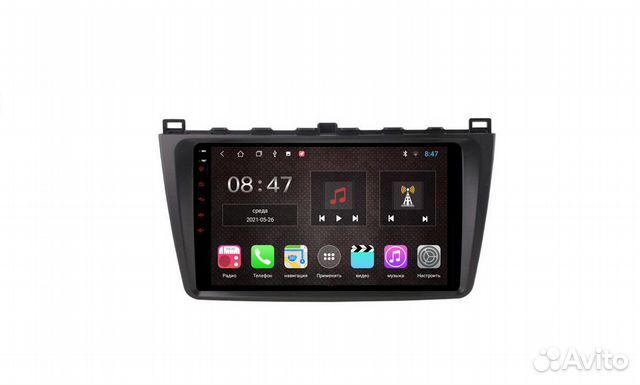 Штатная магнитола для Mazda 6 2007-2012 на Android