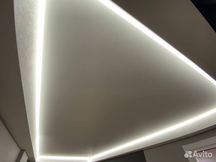 Натяжные потолки установка