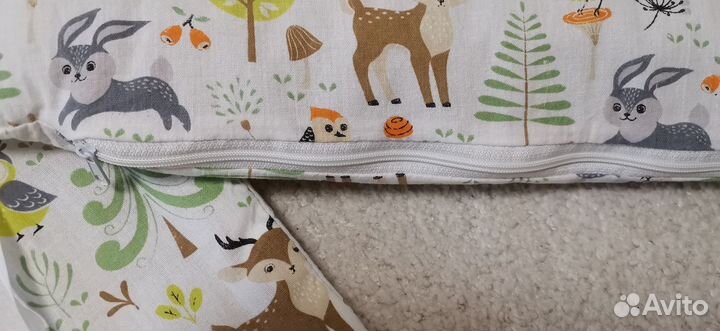 Бортики + простынь+одеяло